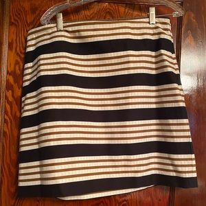 Loft multi colored skirt